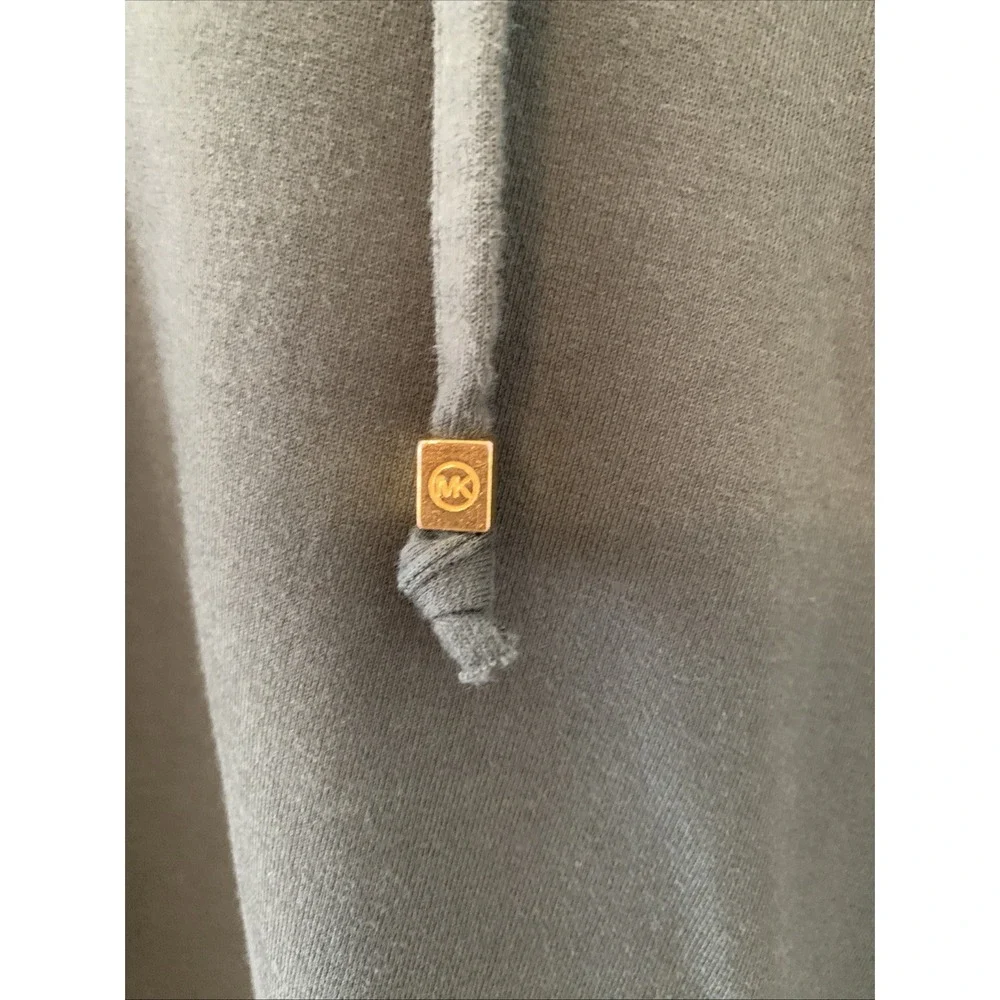 MICHAEL KORS Hoodie/Sweatshirt Plus Size 1X Green Gold (B24)